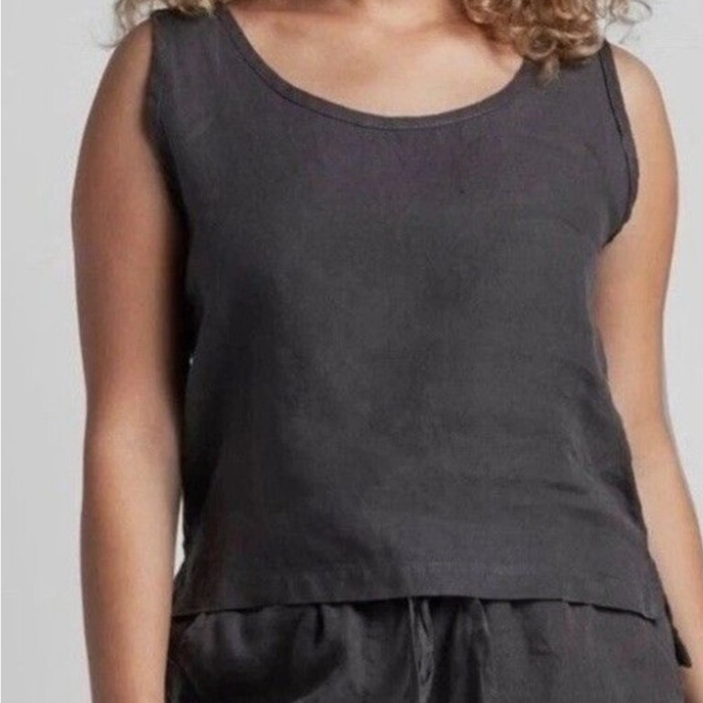 Parachute Charcoal PJ Top